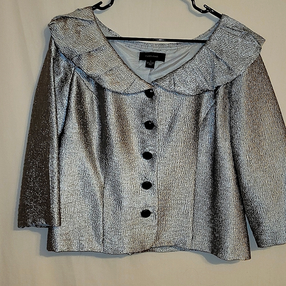 Silver Lightweight dressy jacket